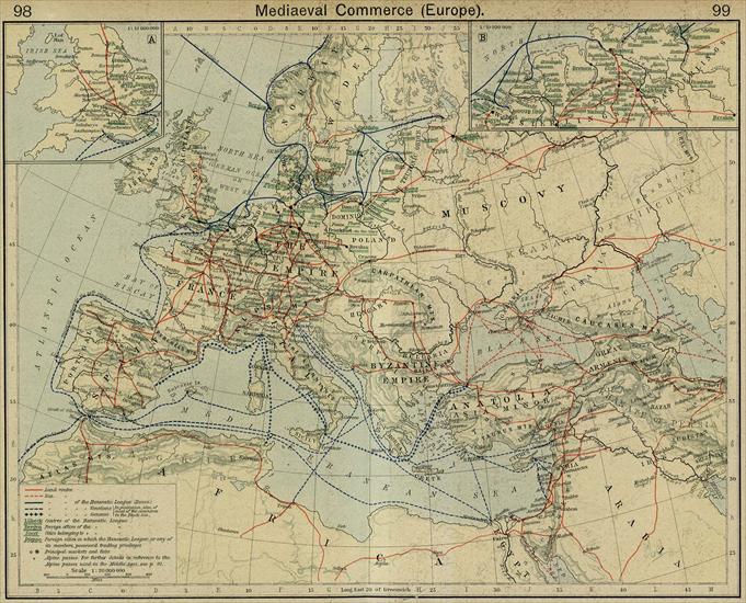 ancient maps - ancient maps europe mediaeval commerce.jpeg