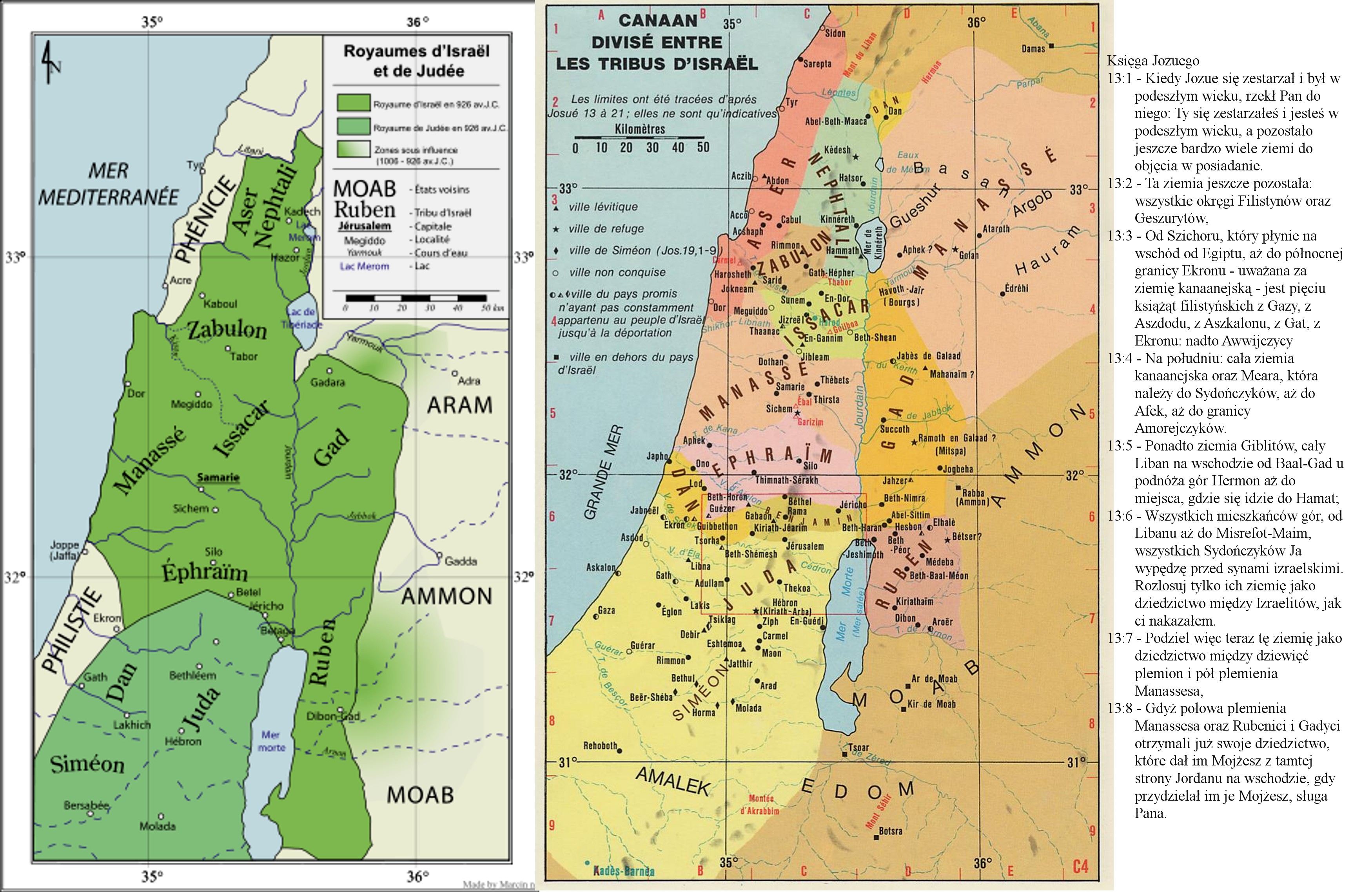 IZRAEL - Mapa plemion Izraela.jpg