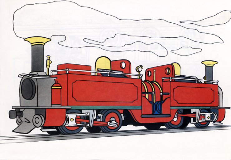 Dla najmłodszych - Stare lokomotywy 7a.jpg
