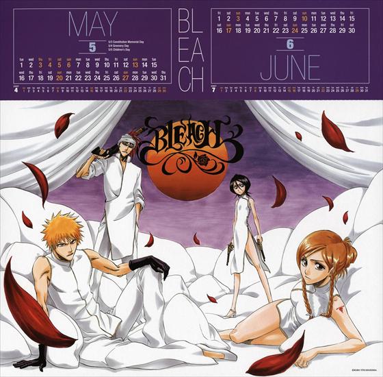 Bleach kalendarz 2007 - calendar_2007_bleach_05-06.jpg