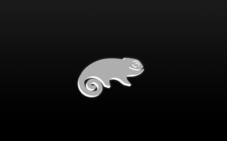 Tapety Linux OpenSuse - Black_Series____Suse_by_VemeC.jpg