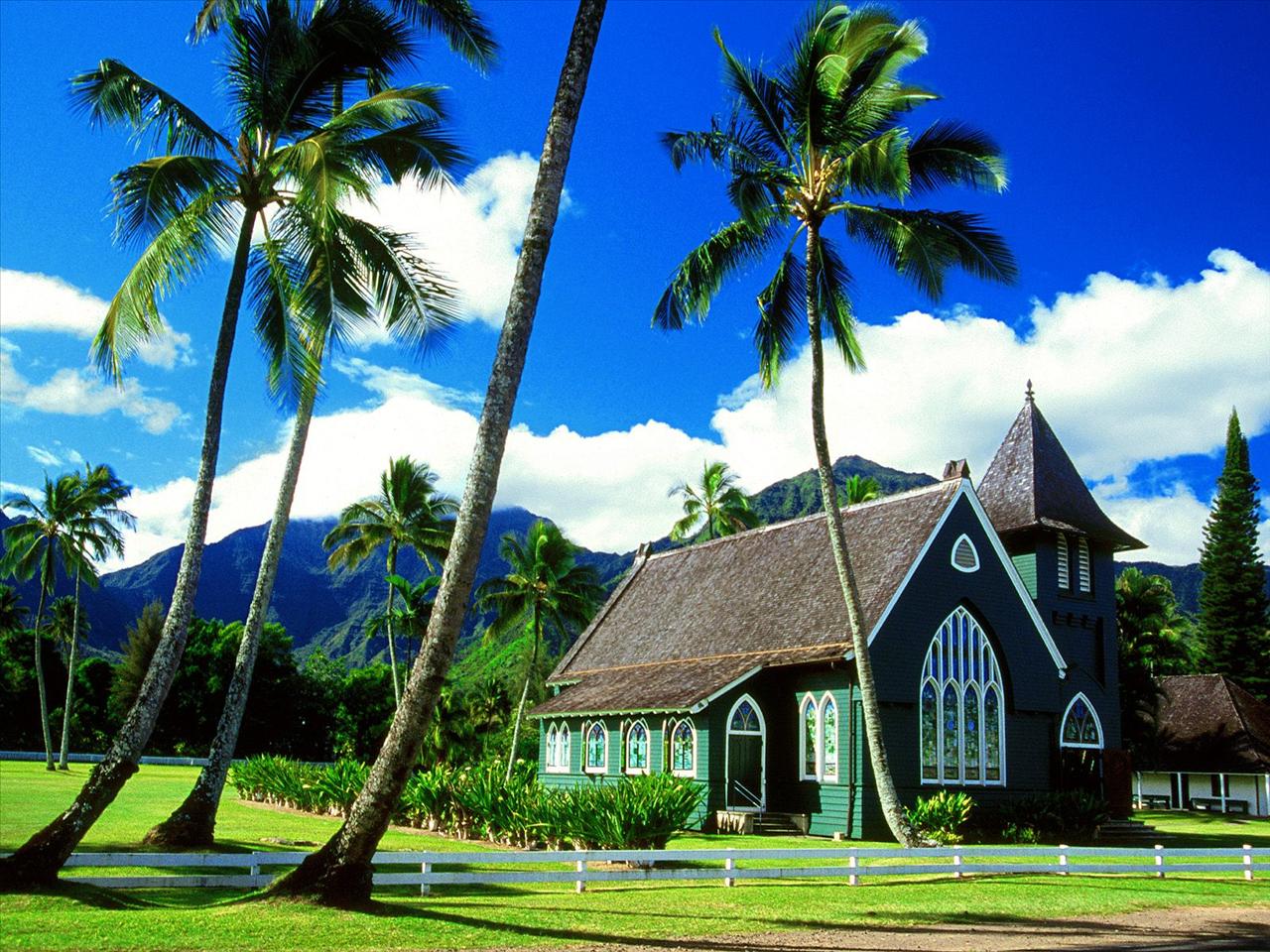 T A P E T A - Waioli Huiia Church, Hanalei, Kauai, Hawaii.jpg
