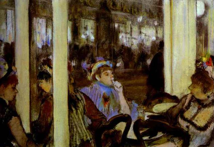 EDGAR DEGAS - Edgar Degas - Women, on a Cafe Terrace.JPG