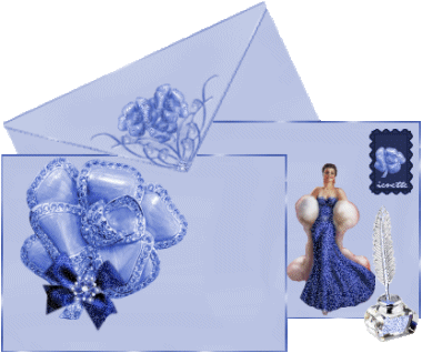 GIF KOPERTY  - enveloppe timbre et papier bleu.gif