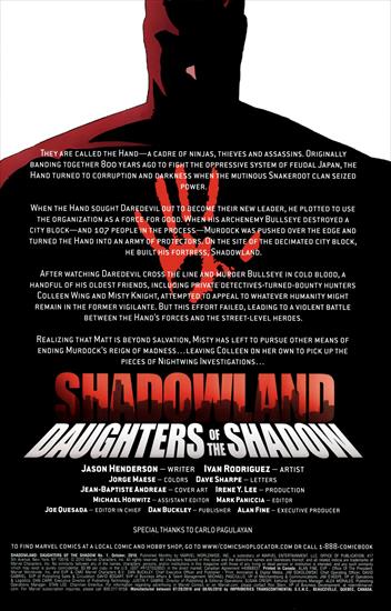 Shadowland, Daughters of The Shadow - Shadowland, Daughters of The Shadow - Issue 01 2010.08.18 02.jpg