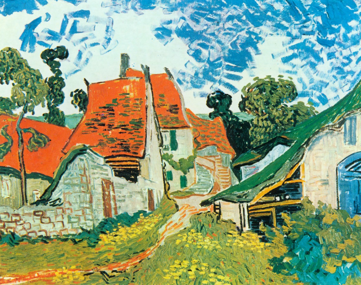 Vincent van Gogh 1853-1890 - Vincent Van Gogh - Street In Auvers.jpg
