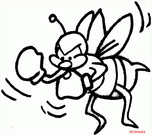 Szablony - zwierzaki - pszczola 8.gif