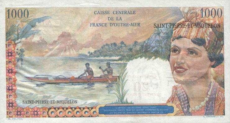 St. Pierre  Miquelon - SaintPierreMiquelonP34-20NFrancs-1964-donateddt_b.jpg