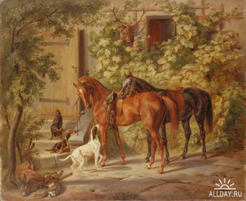 Fauna i Flora - 1287482625_adam-albrecht-horses-at-the-porch.jpg