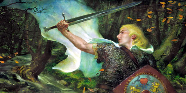 Donato Giancola - Percival on the Quest.jpg