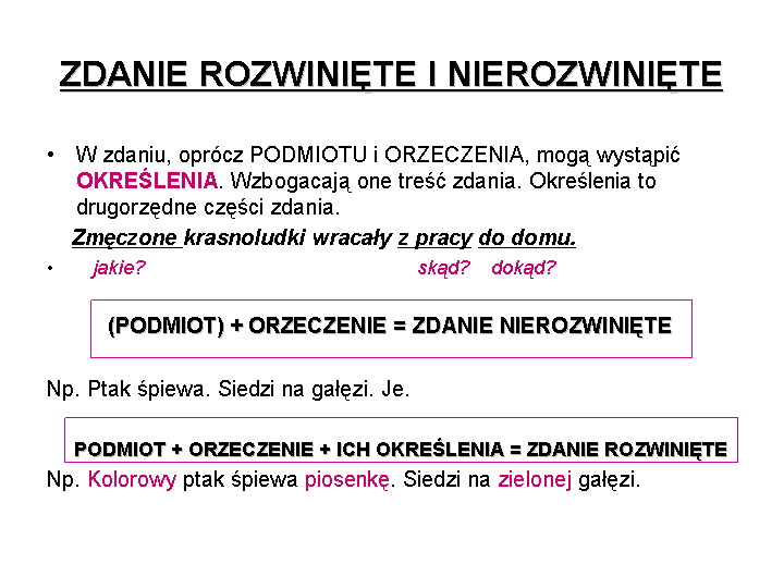 Informacje na tablicę - schemat_zdanie_rozwiniete_i_nierozwiniete.gif