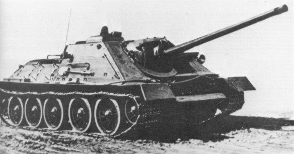 TAPETY CZOŁGI - Niszczyciel czołgów SU-85 fot. 4.jpg
