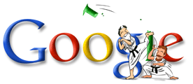 Google Doodle - summer2004_taekwondo.gif