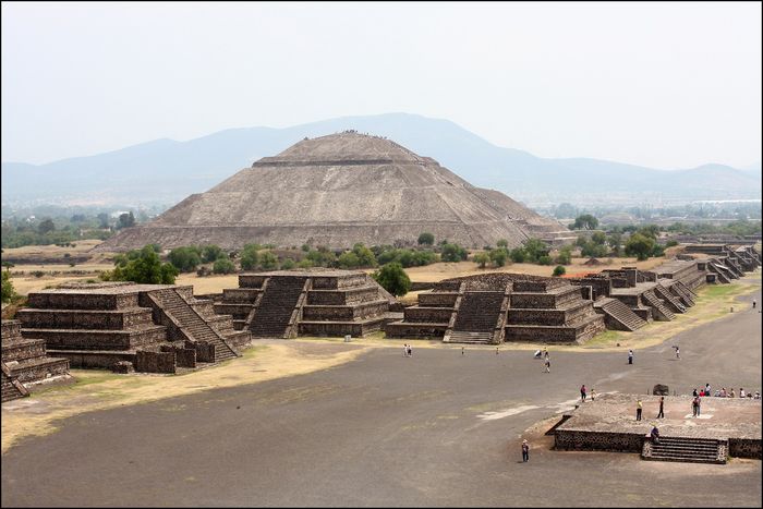 piramida słonca Teotihuacan Meksyk - Piramida Słońca 2.jpg