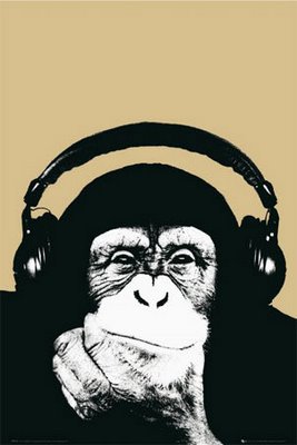 Galeria  - monkey-with-headphones-steez-poster.jpg