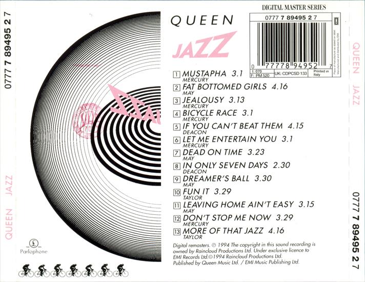 1978 Jazz - Queen - 1978 - Jazz - Back.png