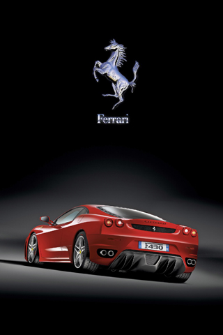 Samochody Cars - iPhone Ferrari F430 Scuderia.jpg