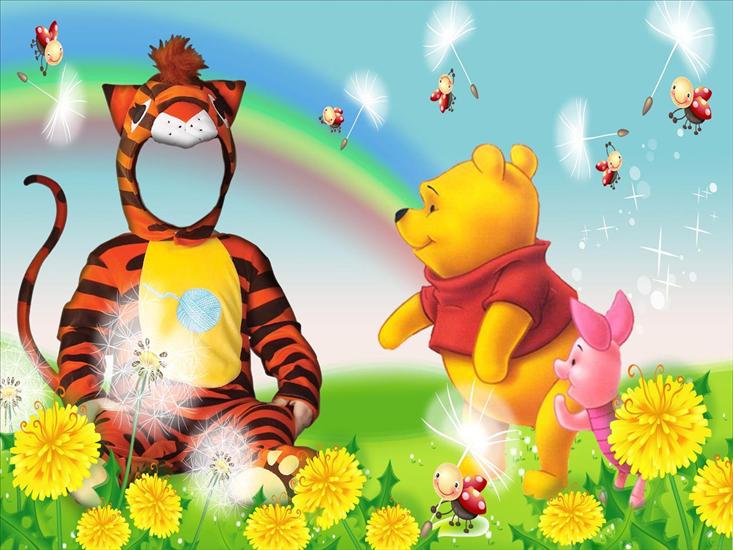 Kubuś Puchatek i przyjaciele Winnie the Pooh and friends - shablon tigra.jpg
