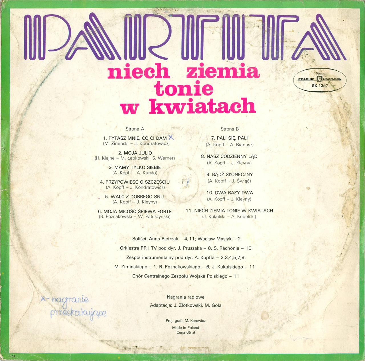 Partita - Partita - Niech ziemia tonie w kwiatach-1976 - tył.jpg