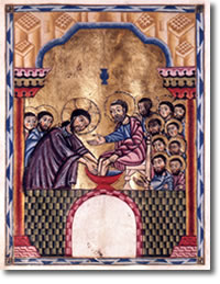 4 Wielki Czwartek - Ormiańska ikona Obmycia Nóg.jpg