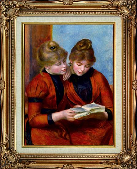obrazy sławnych malarzy - young girls reading.jpg