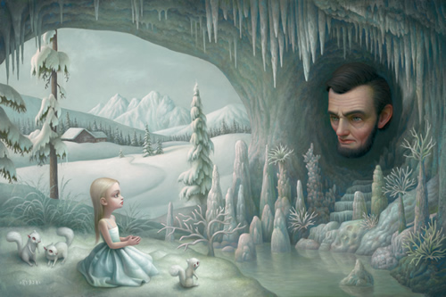Mark Ryden - obrazy - Grotto_of_the_Old_Mass.jpg