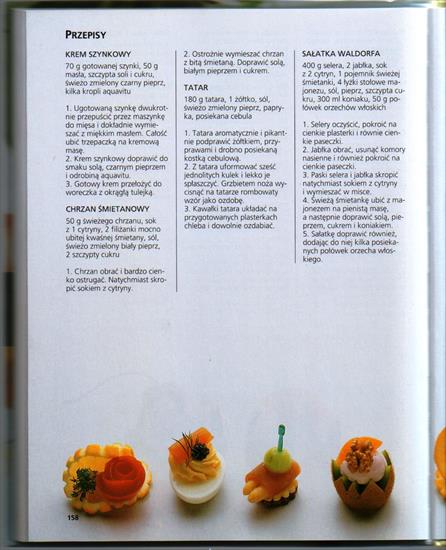 Książka dekorowanie potraw - ozdabianie dekorowanie potraw garnierowanie food dekoration deco str 1 156.JPG