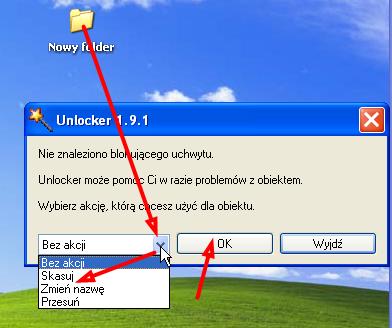 Unlocker - 3 - skasuj - przenieś lub uwolnij proces.JPG