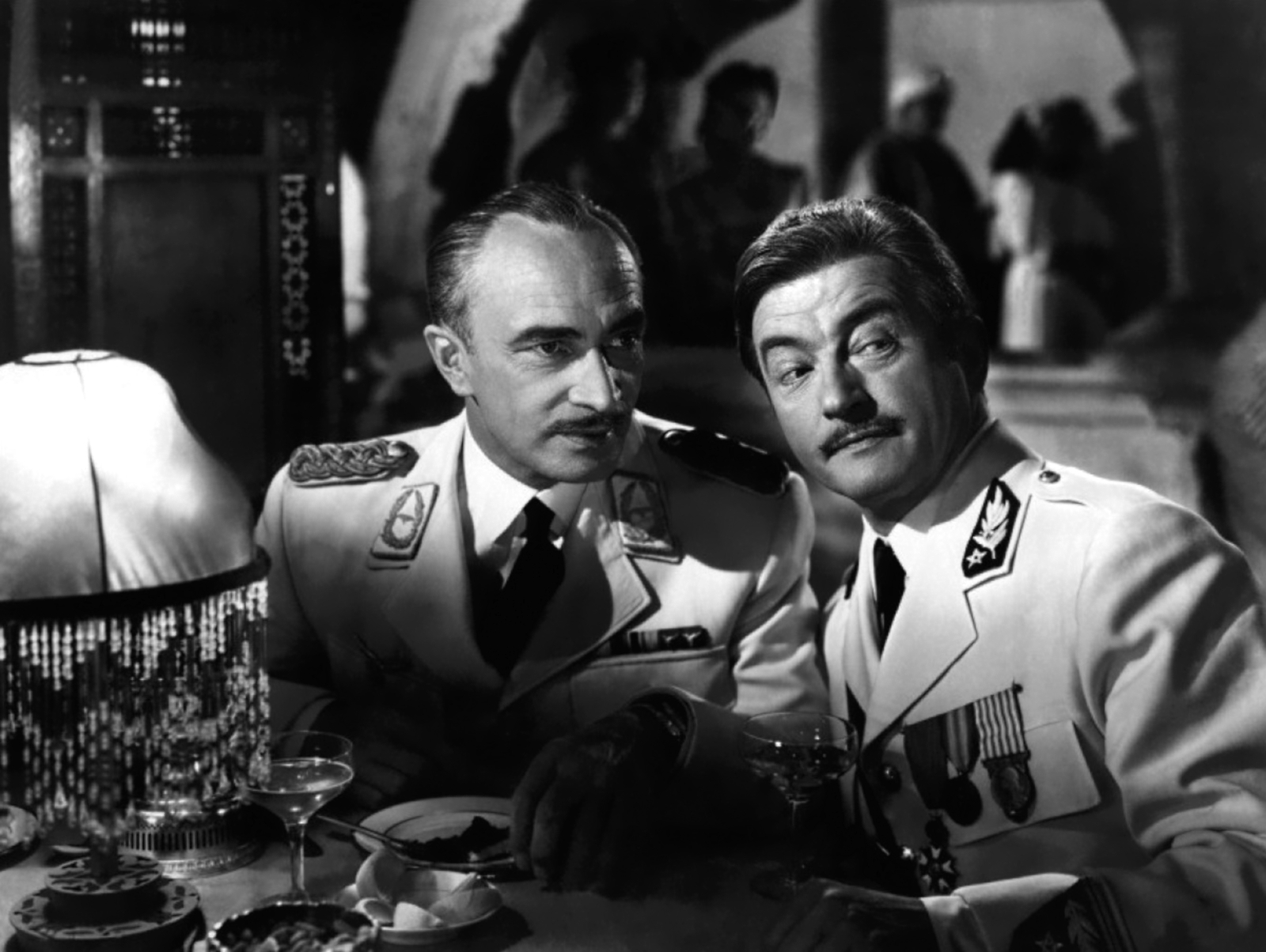 Casablanca 1942 - Casablanca - Claude Rains, Conrad Veidt.jpg