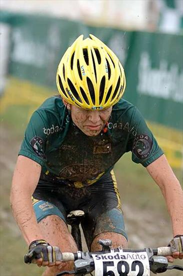 FOTO MTB XC Grand Prix 2005 Bukowina - Majka Włoszczowska - I miejsce MTB E1XC GP AutoSkoda 2005.jpg