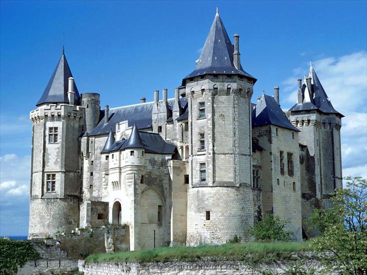 zamki i pałace - Chateau de Saumur, Saumur, France.jpg