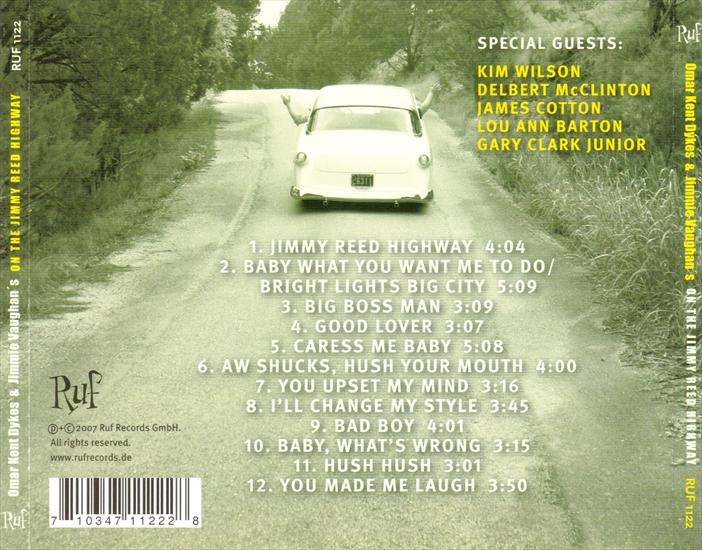Omar Kent Dykes  ... - Omar Kent Dykes  Jimmie Vaughan - On The Jimmy Reed Highway Back.jpg