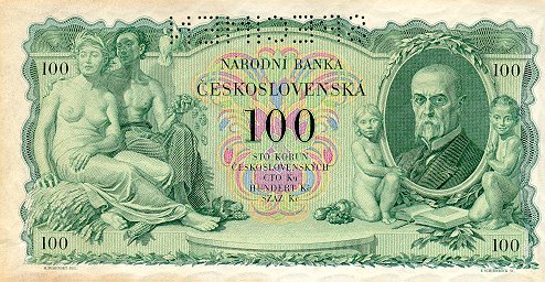 CZECHOSŁOWACJA - 1931 - 100 koron b.jpg