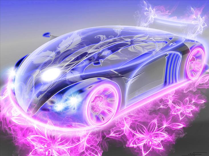 Fantasy Neon Car - Fantazy-CaR-StyleBy Kokhan Anton -13 Peugeot-FloweR.jpg
