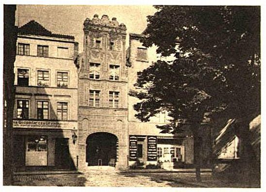 Stare pocztówki - Toruń - Łuk Cezara 1930 r..jpg