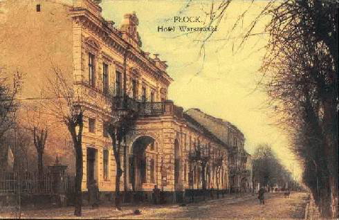 Płock dawniej - Efektowny_Hotel_Warszawski__chyba_1919.jpg
