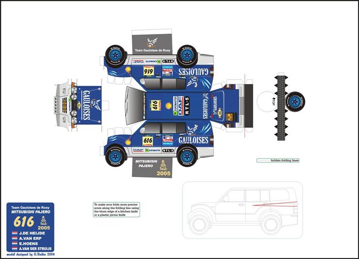 Modele do sklejania - Bouwplaat616.jpg